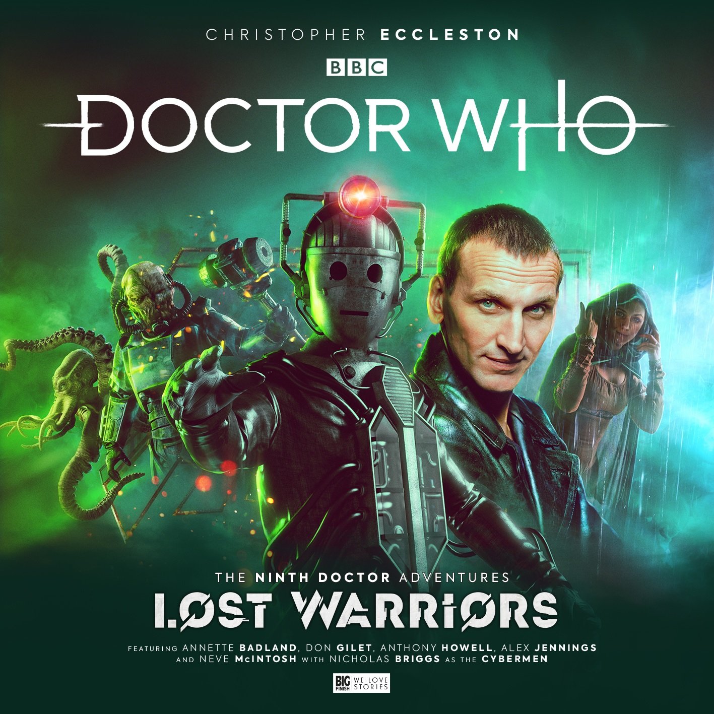 Covers and Details Revealed for Big Finish’s Ninth Doctor Adventures: Lost Warriors