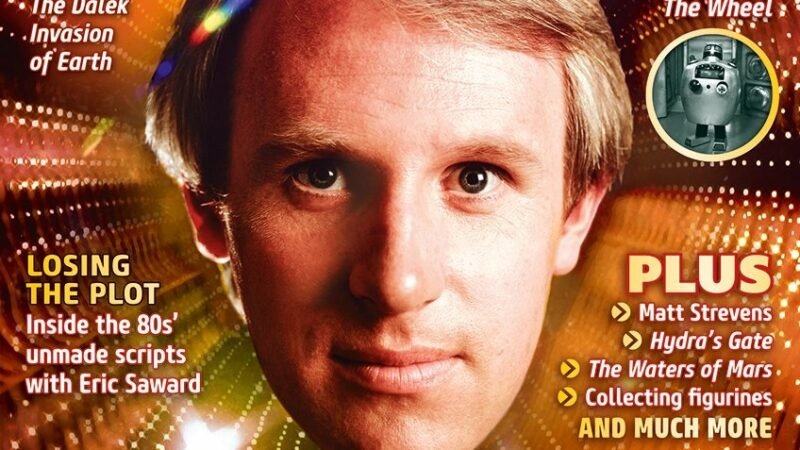 Out Now: Celebrate the Fifth Doctor Era in Doctor Who Magazine #575