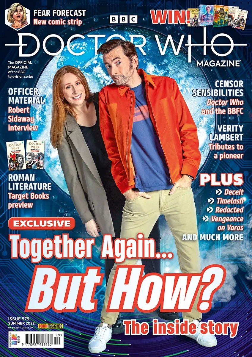 Out Now: Russell T Davies Talks Tennant and Tate’s Return in Doctor Who Magazine #579