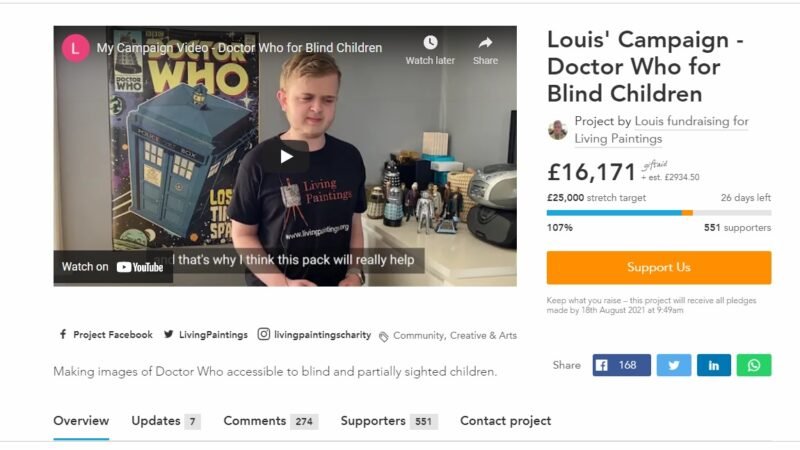 This Wonderful Project Aims to Make Doctor Who Books More Accessible for Blind Fans