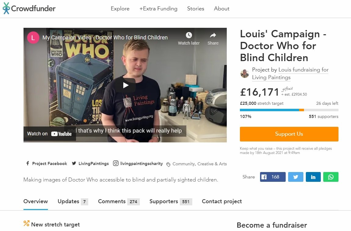 This Wonderful Project Aims to Make Doctor Who Books More Accessible for Blind Fans
