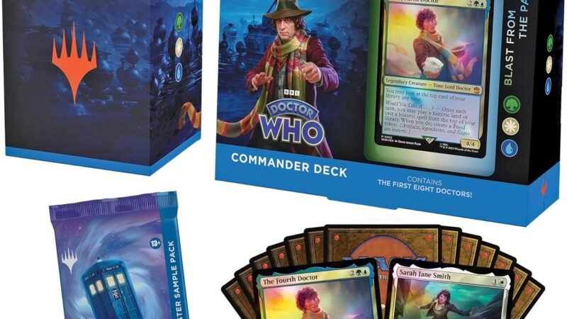 Out Now: Doctor Who’s Magic — The Gathering Card Sets and Decks