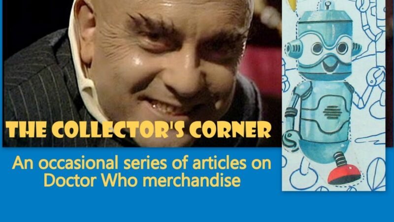 The Collector’s Corner #11: Dr Who (as played by William Hartnell) Sticker Fun Book