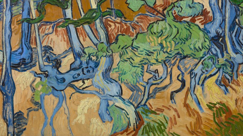 'Tree Roots' by Vincent van Gogh (1890)